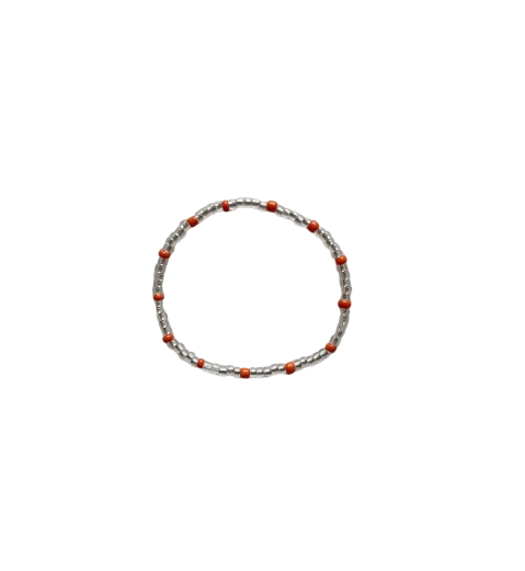 Spotted bead bracelet