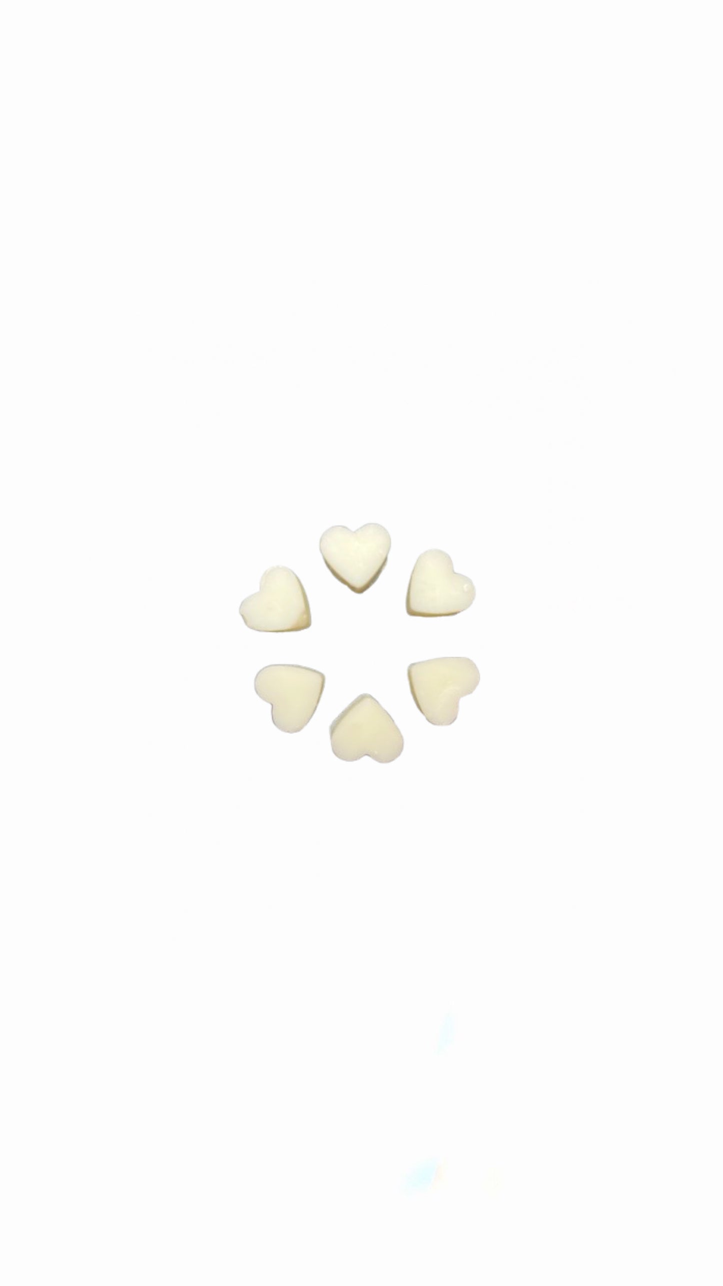 5 Mini heart wax melts