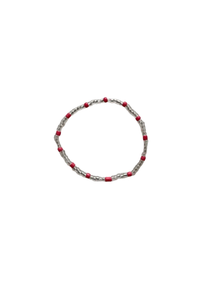 Spotted bead bracelet