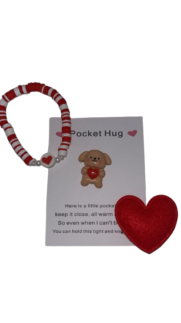 Heart pocket hug bundle